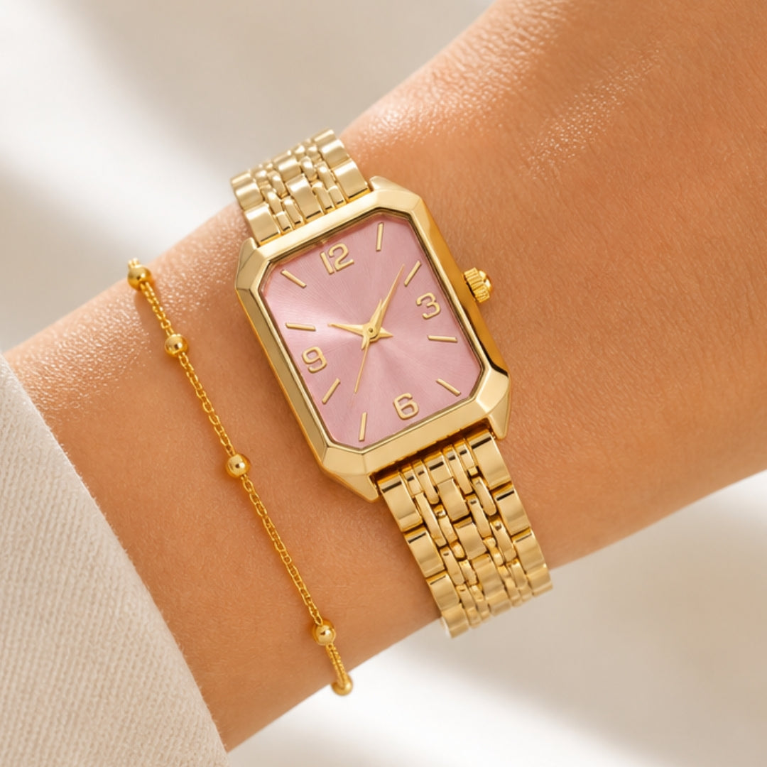 Aira Ur - Gold / Pink