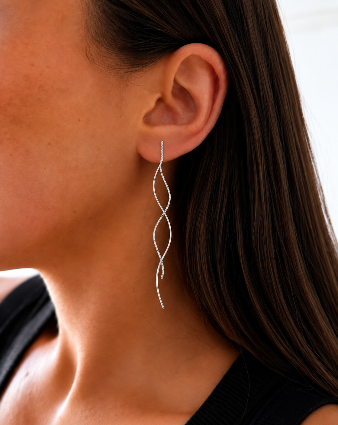 Kora Earrings - Silver