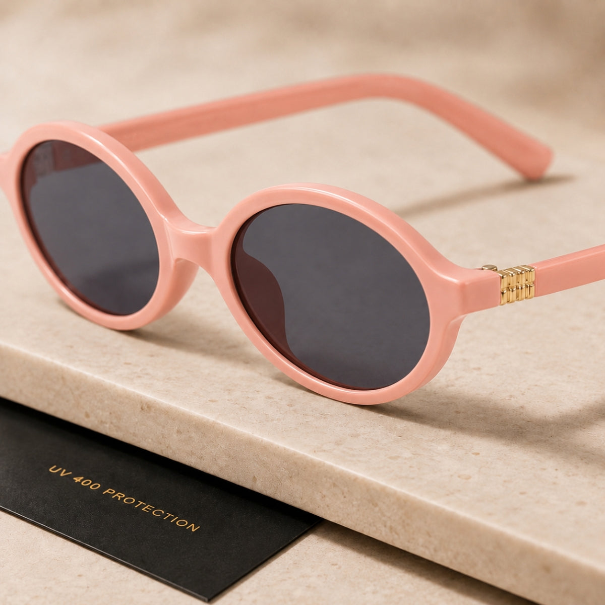 Adrien Sunglasses - Pink Grey