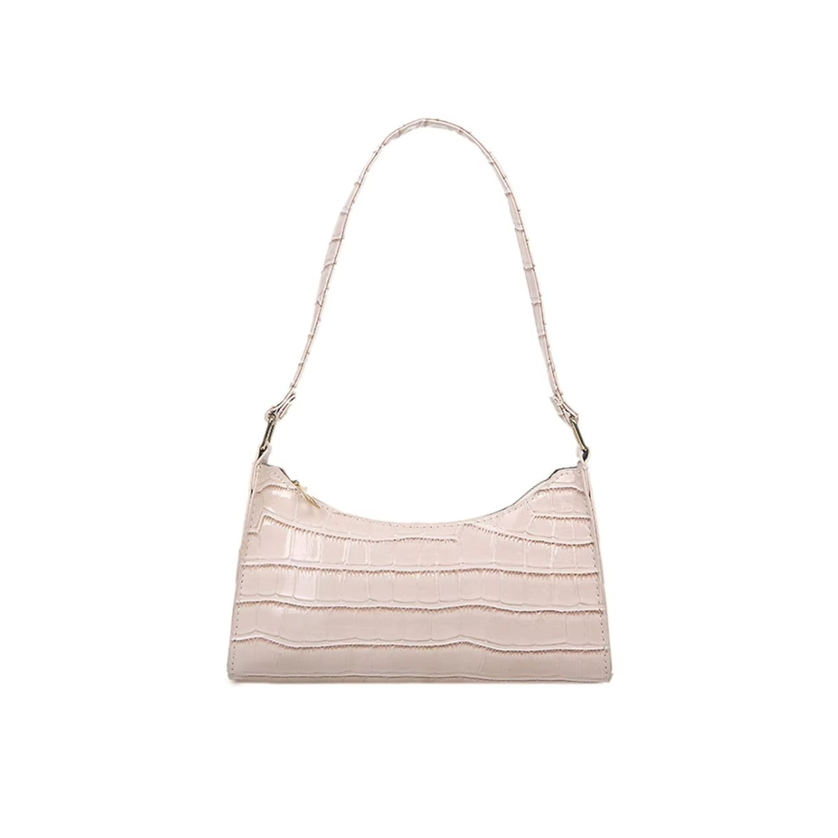 Nira Taske - Beige Læder