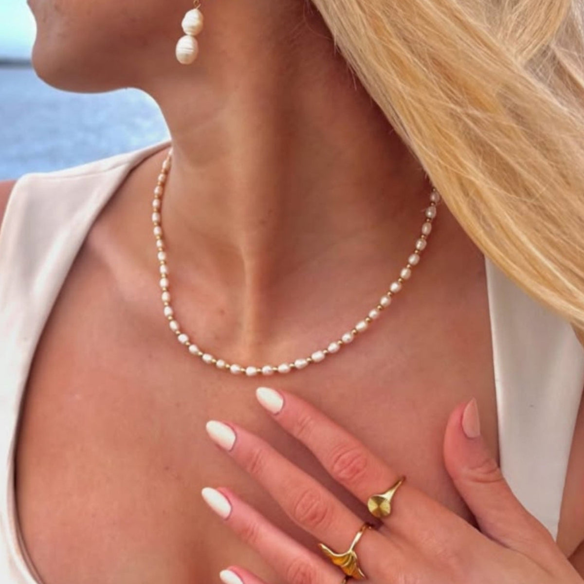 Zoey Necklace - Gold