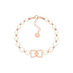 DD Bracelet Diamond - Rose Gold