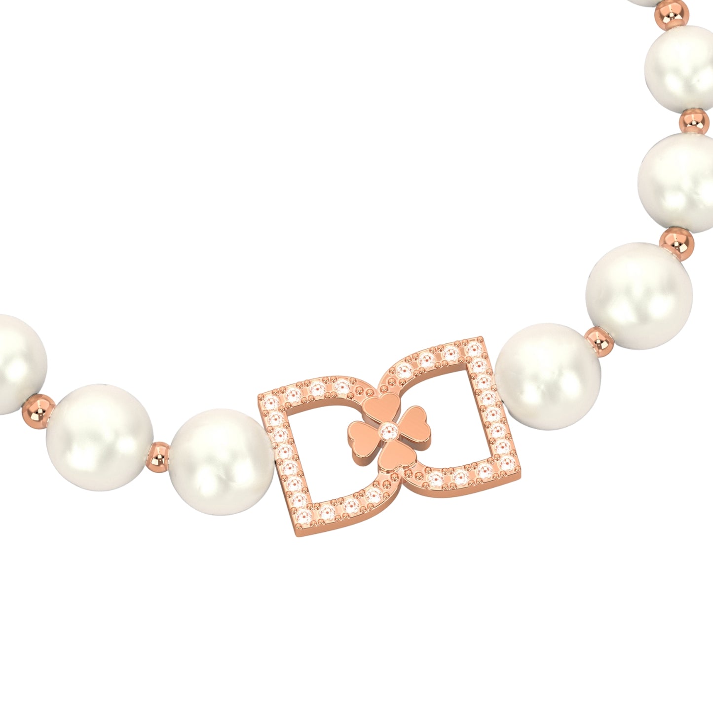 DD Bracelet Diamond - Rose Gold