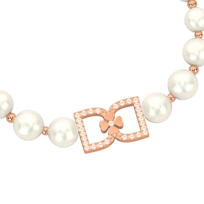 DD Bracelet Diamond - Rose Gold