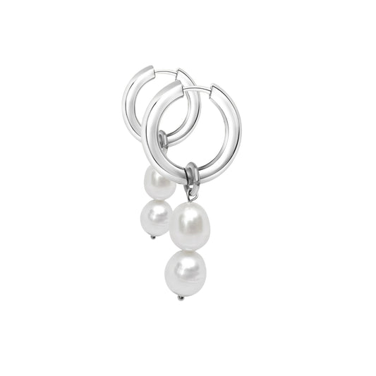 Mira Earrings - Silver