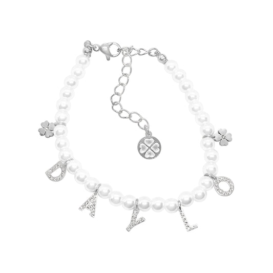 Pearl Bracelet - Silver
