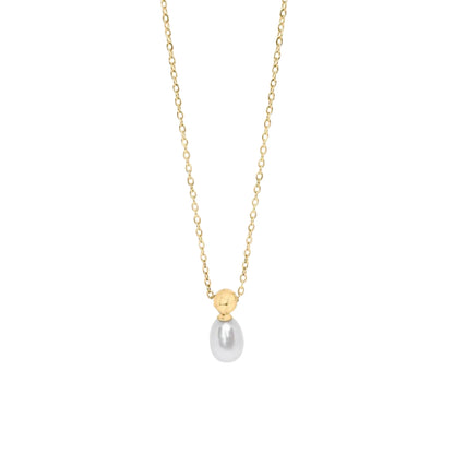 Amaris Pearl Necklace - Gold