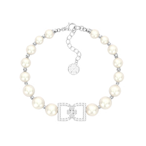 DD Bracelet Diamonds - Silver