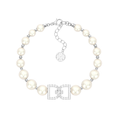 DD Bracelet Diamonds - Silver