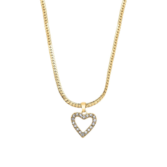 Dahlia Necklace - Gold