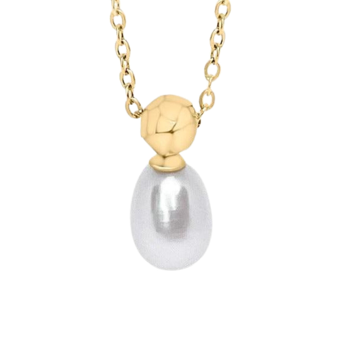Amaris Pearl Necklace - Gold