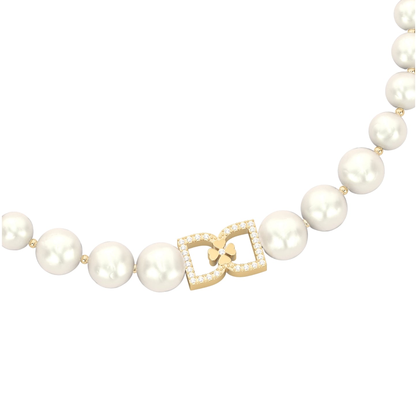 DD Choker Diamanter - Guld