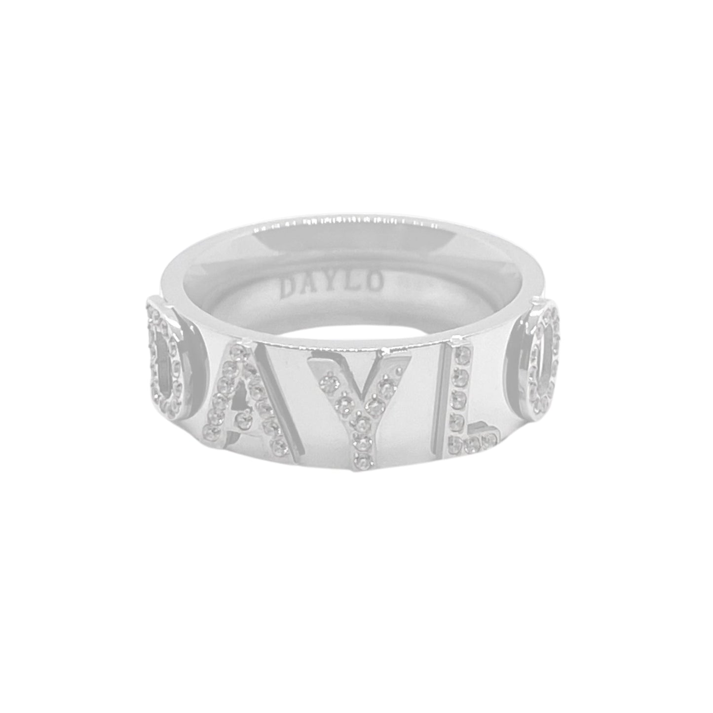 Signatur Diamant Ring - Sølv