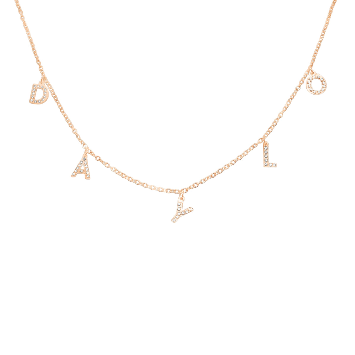 Diamond Necklace - Rose Gold