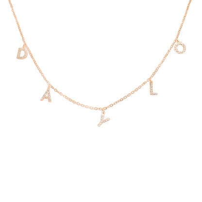 Diamond Necklace - Rose Gold