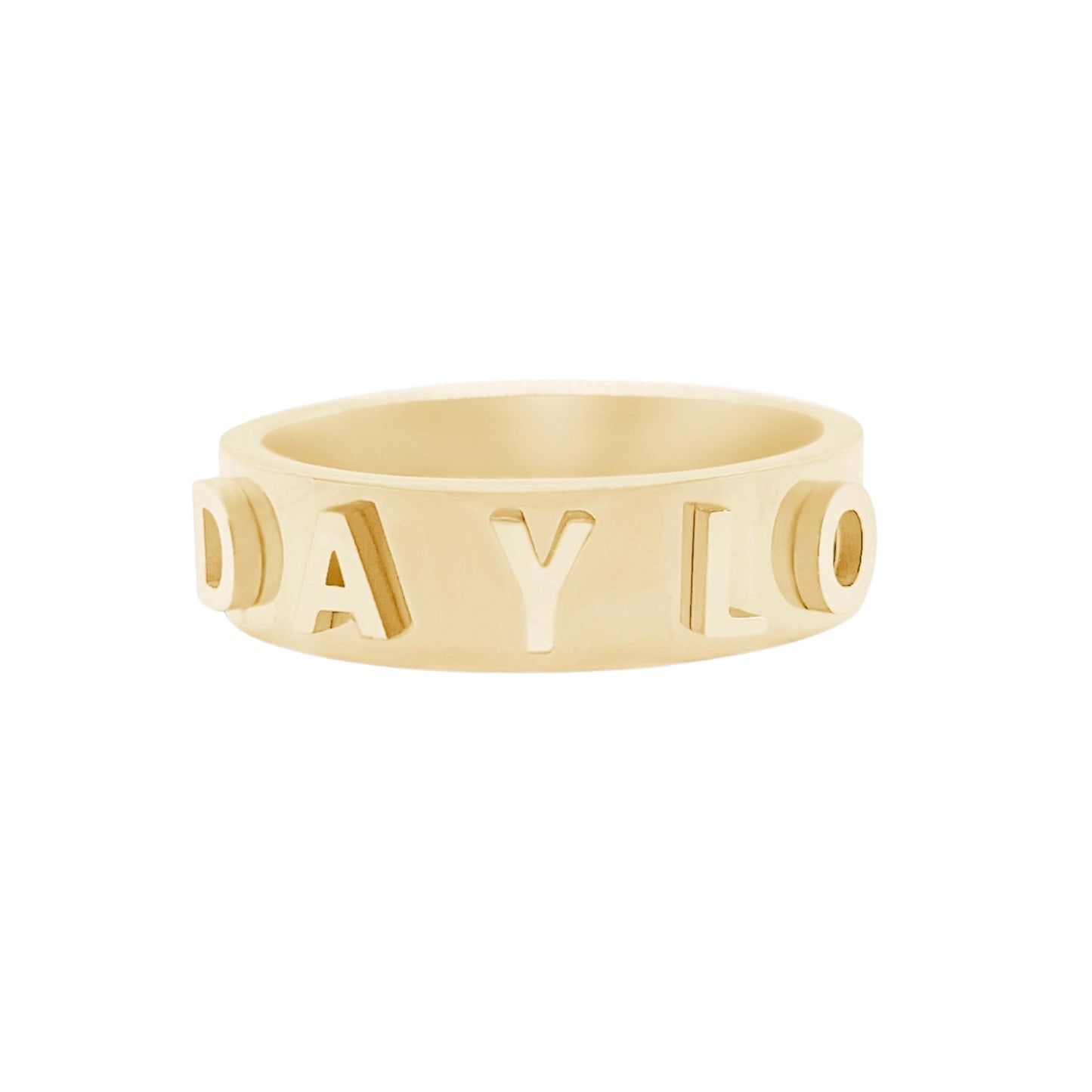 Signatur Ring - Guld