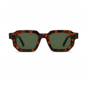 Aevor Solbrille - Leopard Grøn