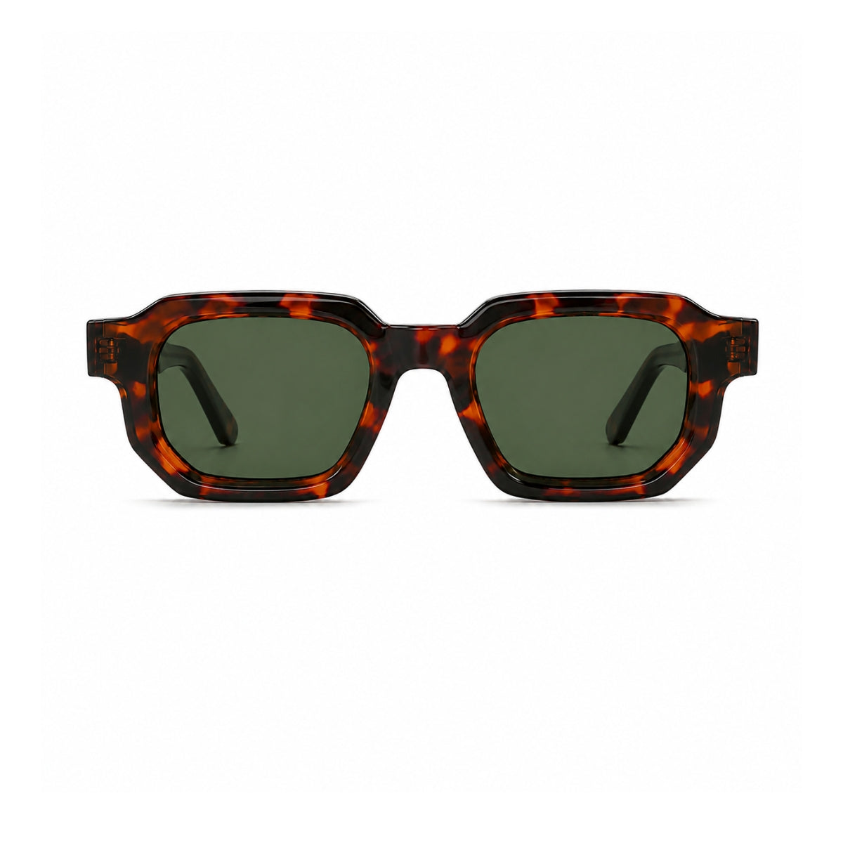 Aevor Solbrille - Leopard Grøn