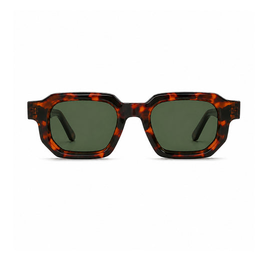 Aevor Solbrille - Leopard Grøn