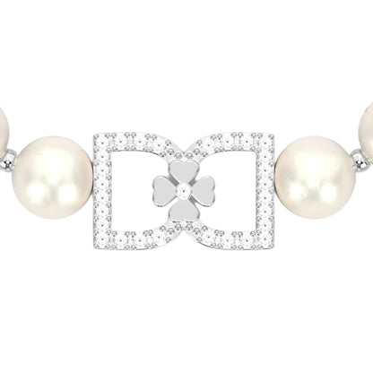 DD Bracelet Diamonds - Silver