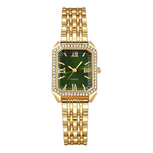 Aven Watch - Gold / Green