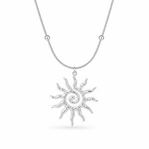Ayla Sol Necklace - Silver