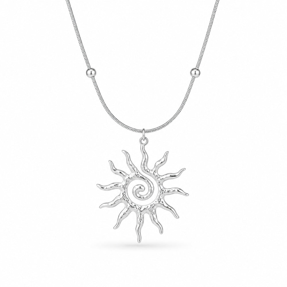 Ayla Sol Necklace - Silver