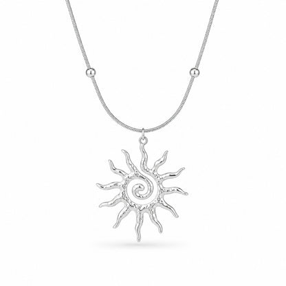 Ayla Sol Necklace - Silver