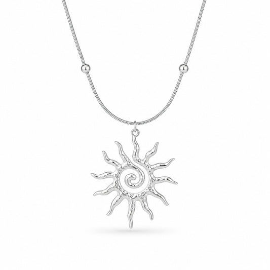 Ayla Sol Necklace - Silver