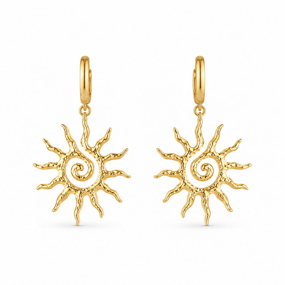 Ayla Sol Earrings - Gold