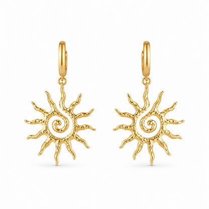 Ayla Sol Earrings - Gold