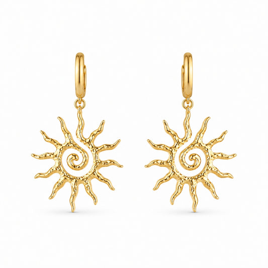 Ayla Sol Earrings - Gold