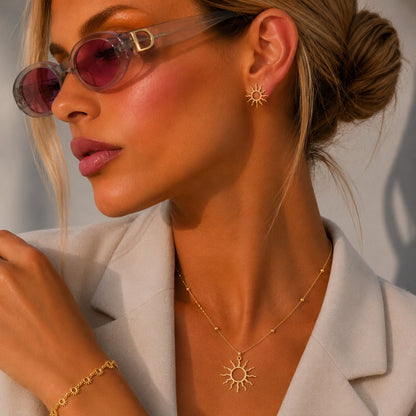 Ayla Earrings - Gold