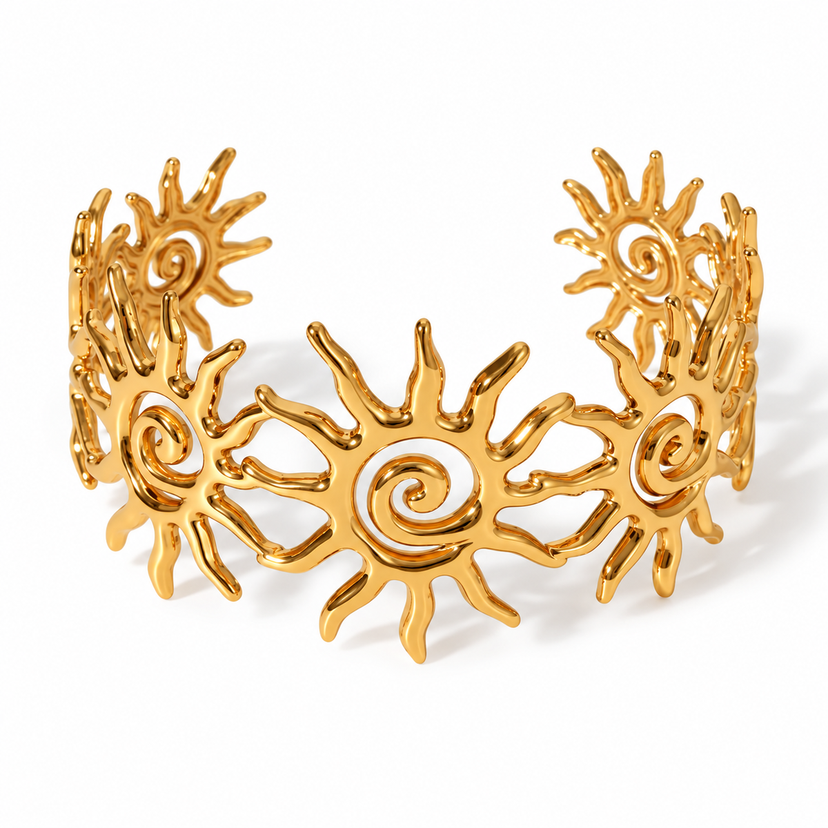 Ayla Sun Bracelet – Gold