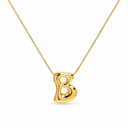 Bogstavs Halskæde - Guld