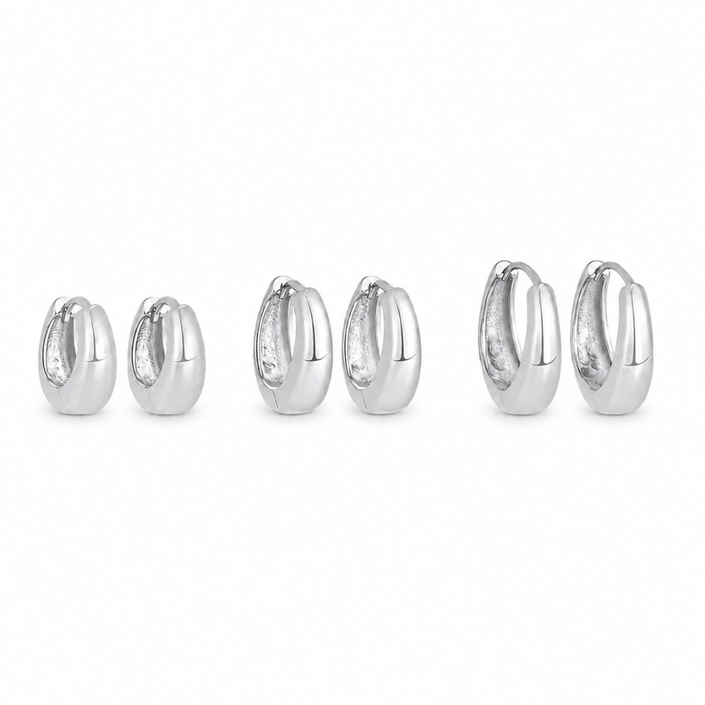 DAYLO Hoops Set - Silver
