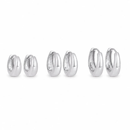 DAYLO Hoops Set - Silver