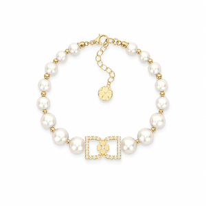 DD Bracelet Diamonds - Gold