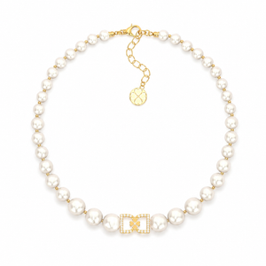 DD Choker Diamanter - Guld
