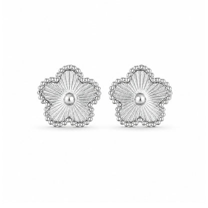 Evelia Bloom Studs - Silver