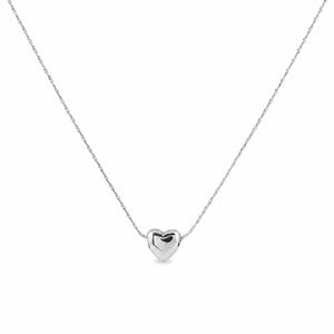 Heart Necklace Petit - Silver