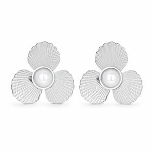 Ivy Earrings - Silver