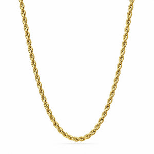 Reb Halskæde - Guld 4MM