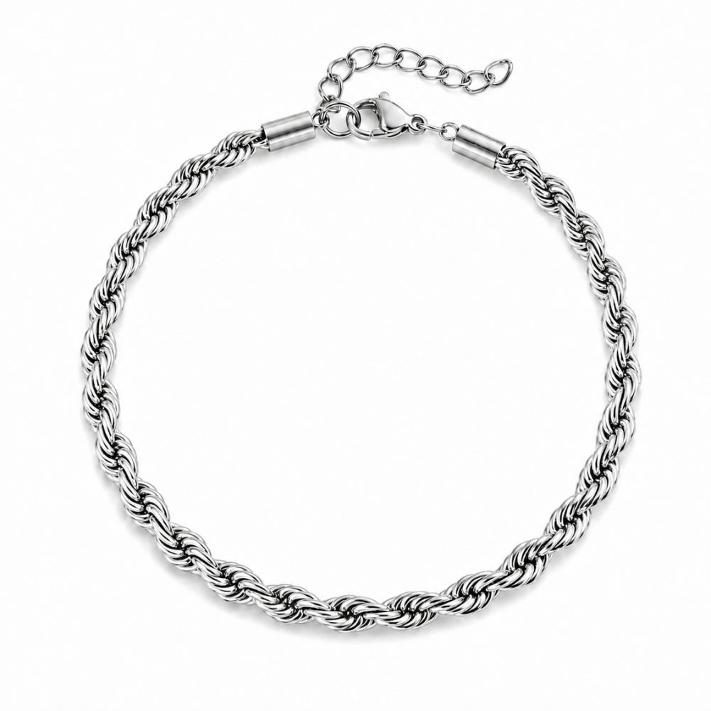 Reb Armbånd - Rustfrit Stål 4MM