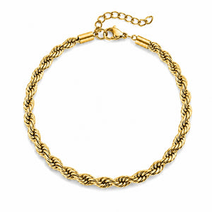 Reb Armbånd - Guld 4MM