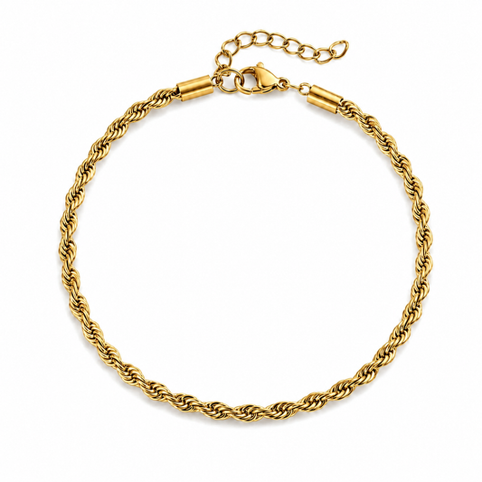 Reb Armbånd - Guld 3MM