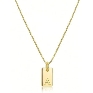 Flat Necklace - Gold