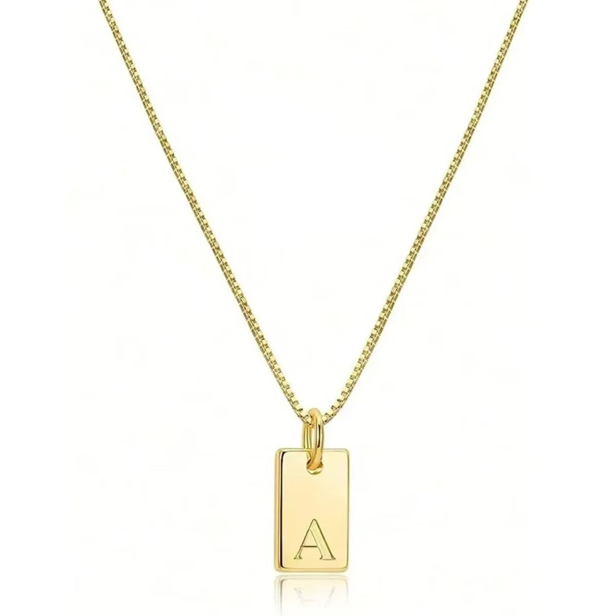 Flat Necklace - Gold