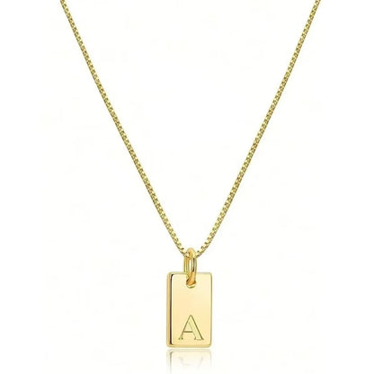 Flat Necklace - Gold