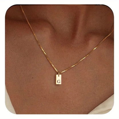 Flat Necklace - Gold
